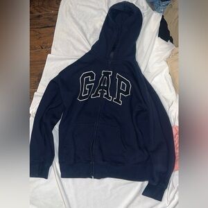 GAP Kids Dark Blue Zip-Up Hoodie